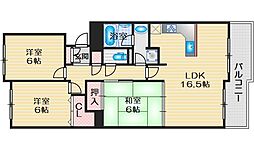 クローバー・メゾン東桃山台 3LDKの間取図画像