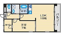 パーク・ヴイラ 1SLDKの間取図画像