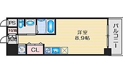 GlenparkEsaka2 ワンルームの間取図画像