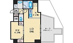 アーバネックストヨナカ 1LDKの間取図画像