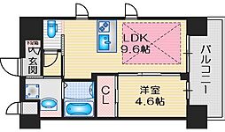第26関根マンション 1LDKの間取図画像