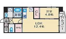 S・GRANTAGE 1LDKの間取図画像