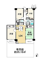 ファミネス調布 4LDKの間取り