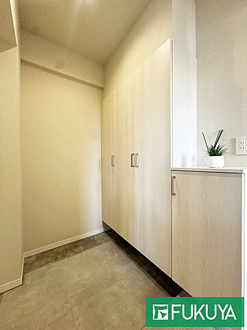 玄関 朝日マンション国領 4階/-