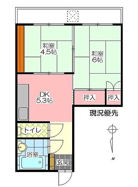 同じ建物の物件間取り写真 - ID:244003999237