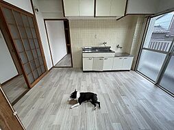 コーポ三晃 201 2階3DKのリビング/ダイニング