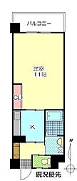 RINT5 1Kの間取図画像