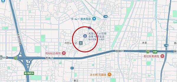 生活至便な立地です。