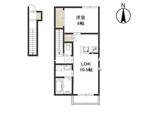 同じ建物の物件間取り写真 - ID:233018395490