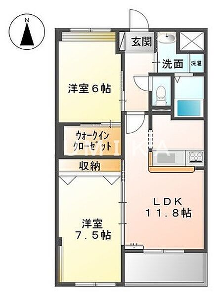 同じ建物の物件間取り写真 - ID:233019261314