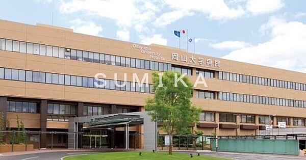 画像28:岡山大学病院 1490m