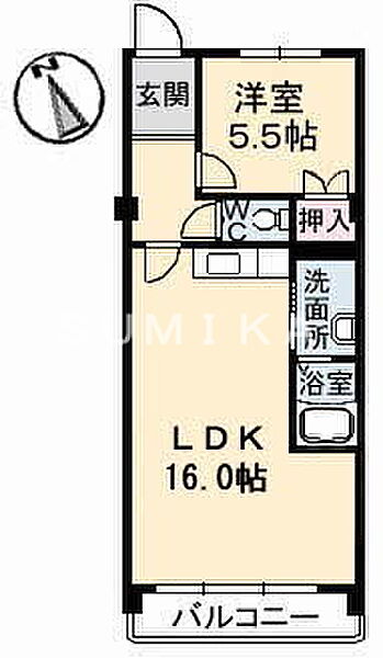 同じ建物の物件間取り写真 - ID:233019709289