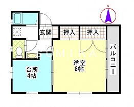 サングレースII  ｜ 岡山県岡山市北区東中央町（賃貸アパート1K・2階・29.48㎡） その2