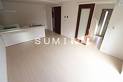 ブランノワール北長瀬 2階3LDKのリビング/ダイニング