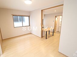 GARDEN・HOUSE奥田 1階1Kのリビング/ダイニング