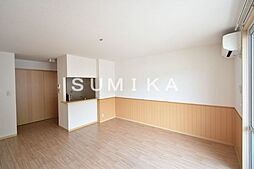 ラ・パルテール操山弐番館 1階1LDKのリビング/ダイニング