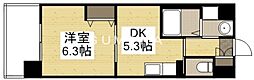 ソフィアOSK 1DKの間取図画像