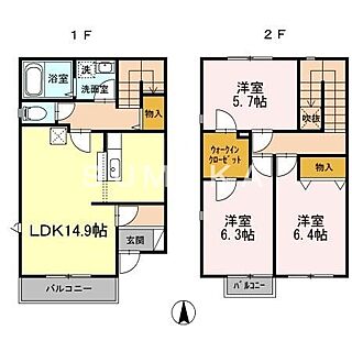 間取り：233026400487