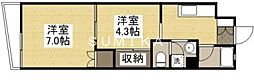 リファーマンション 2Kの間取図画像