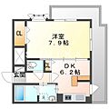 ラフィーネ大供4階6.2万円