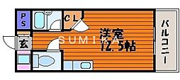 ウェスティンパレス ワンルームの間取図画像