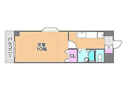イルサローネ 1Kの間取図画像