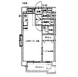 ラ・ホヤ・ハナクマ 1LDKの間取図画像