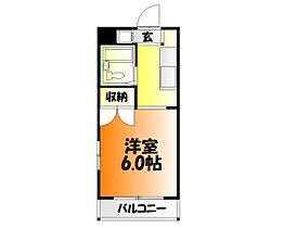 岡山県岡山市北区春日町（賃貸マンション1K・4階・19.10㎡） その2