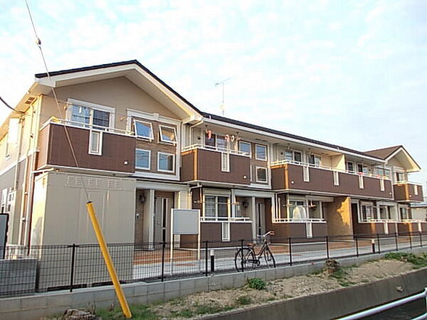 岡山県岡山市中区長岡(賃貸アパート1LDK・2階・46.09㎡)の写真 その1