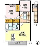 岡山市南区福島3丁目 2階建 築10年のイメージ