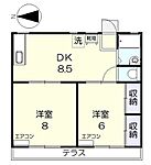 岡山市北区富町1丁目 2階建 築40年のイメージ