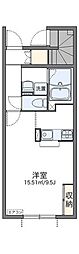 レオネクスト杉 ワンルームの間取図画像