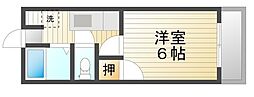 間取図画像 1K