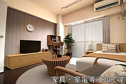 カナンハイツ大元 3階1Kのリビング/ダイニング