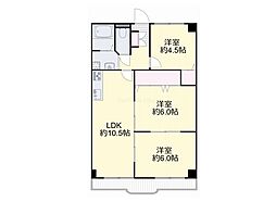 ロイヤルセンチュリーマンション 3LDKの間取図画像