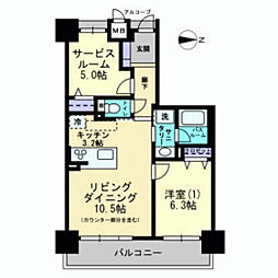 間取図画像 1SLDK