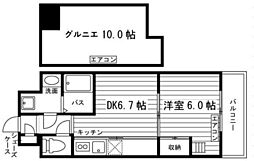 間取図画像 1DK