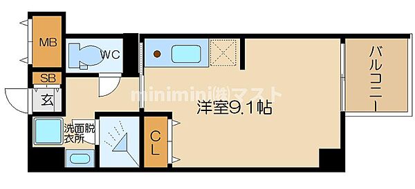 同じ建物の物件間取り写真 - ID:227083102421