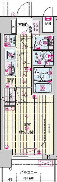 同じ建物の物件間取り写真 - ID:227083730860