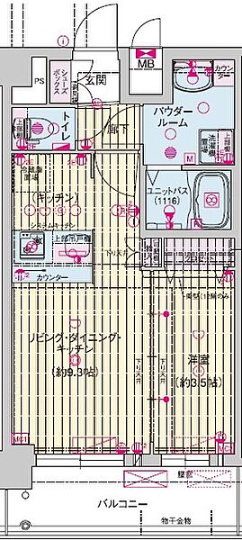 同じ建物の物件間取り写真 - ID:227083731738