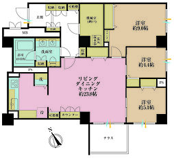 間取図画像 3LDK