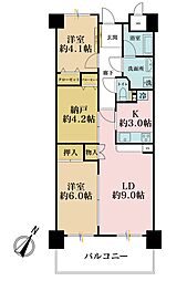 間取図画像 2SLDK