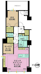 間取図画像 1SLDK