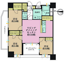 間取図画像 3LDK