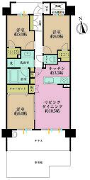 間取図画像 3LDK