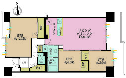間取図画像 3LDK