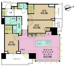 間取図画像 3LDK