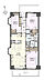 間取り：3LDK、専有面積70.2m2、バルコニー面積8.4m2