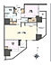 間取り：2LDK、専有面積67.15m2、バルコニー面積16.98m2