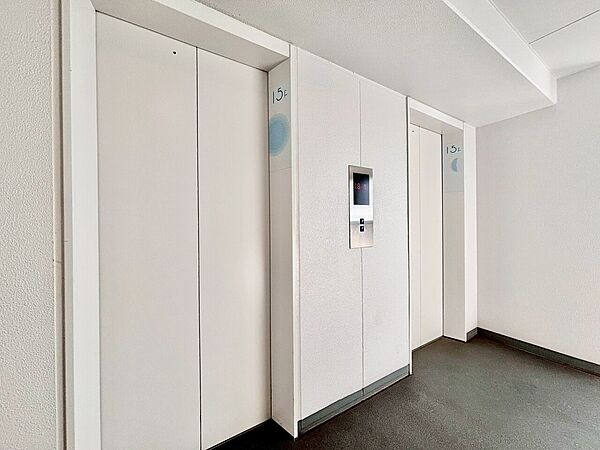 エレベーター完備のため荷物が多くなっても安心。